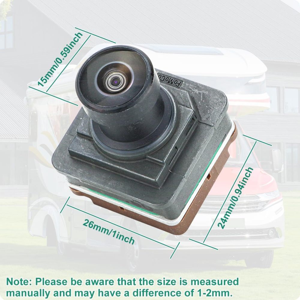 LJ8T-19G490-BB Front and Rear View Camera for Ford F-150 Mustang Mach-E 2021 2022, OE Back up Camera Replaces LJ8T19G490BB, LJ8T-19G490-BC, LJ8T19G490BC, LJ8Z19G490A, LJ8Z-19G490-A by GreenYi