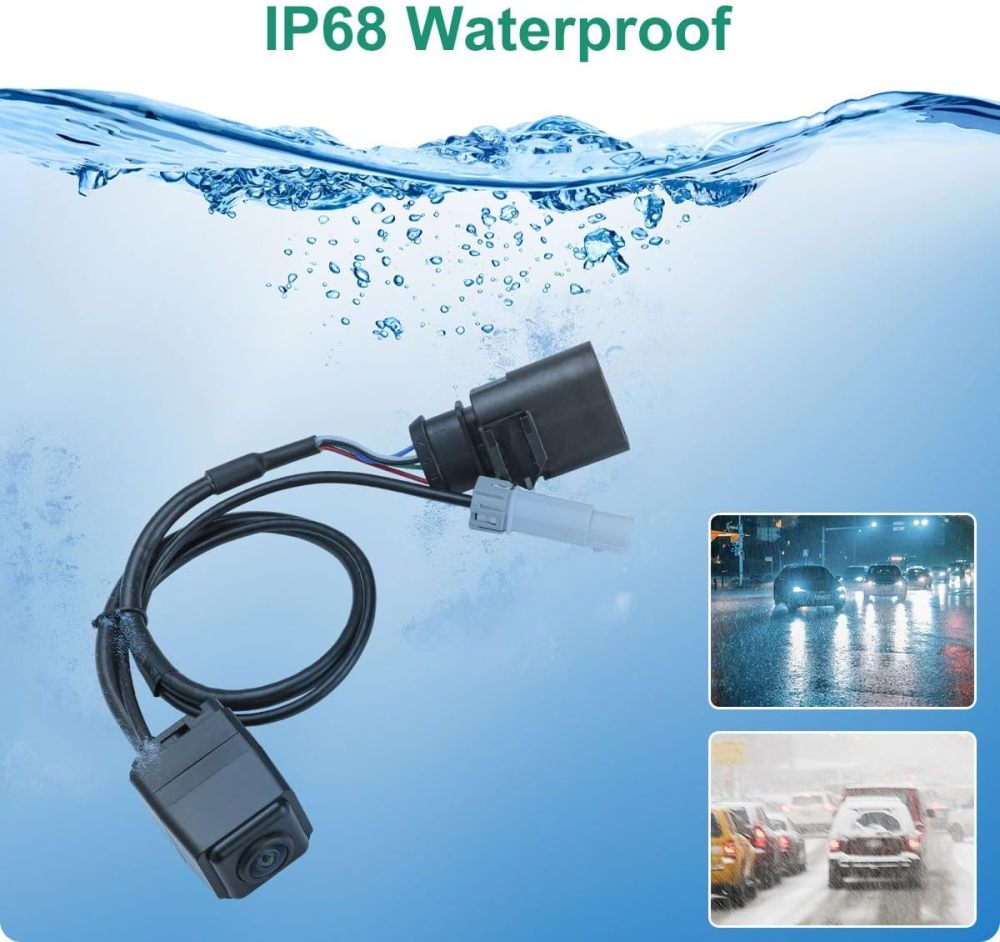 95B980551L Rear View Camera for Porsche Macan 2015-2020 & Lamborghini Huracan 2015-2021, OE Camera Replaces 5Q0980556B, 95B.980.551.L by GreenYi