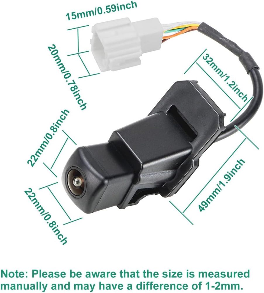 39530-T7A-A01 Rear View Camera for Honda HRV 2017 2018, OE Backup Camera Replaces 39530T7AA01, 39530-T7A-A010-M1, 39530T7AA010M1 by GreenYi