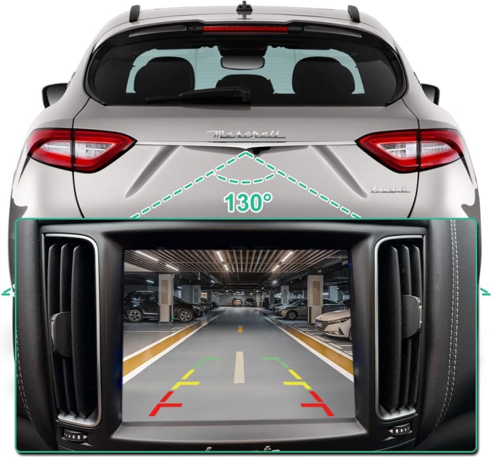 670100888 Rear View Camera for Maserati Levante 2017 2018 2019 2020, OE Backup Camera Replaces 670104948, 673011216 by GreenYi