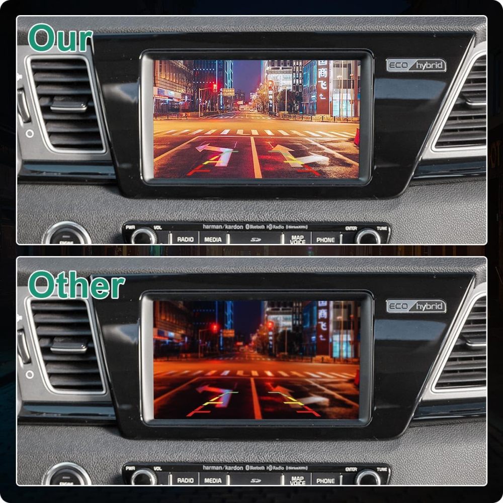 95760-G5500 Rear View Camera Replacement for Kia NIRO 2016-2022, OE Backup Cam Replaces 95760G5500, 95760G5000, 95760-G5000 by GreenYi