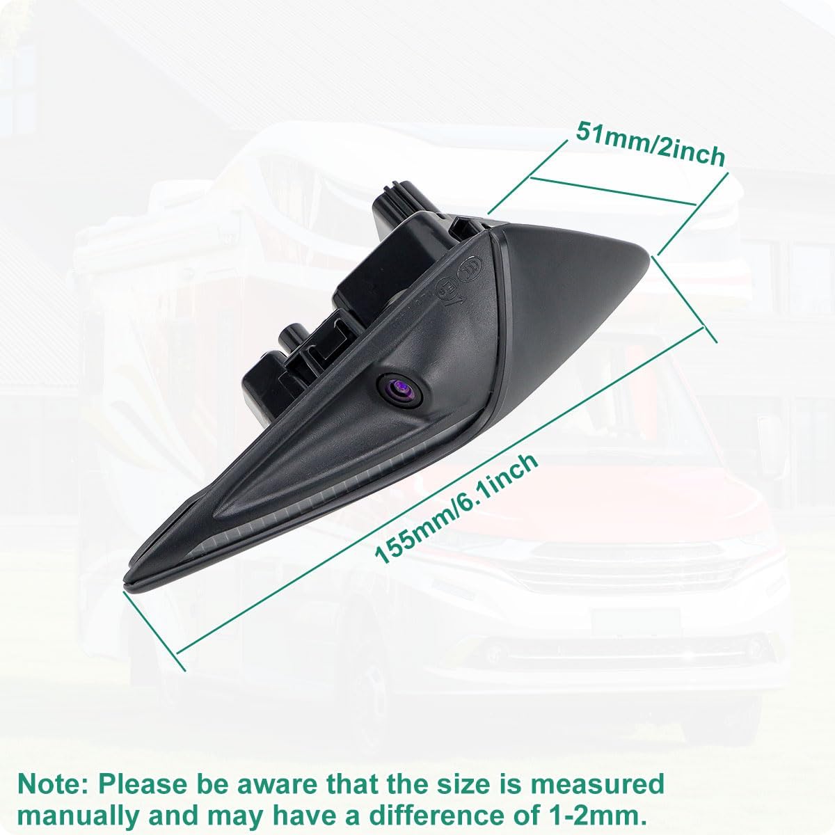 1125106-50-J Front Left Side Fender Camera Replacement for Tesla