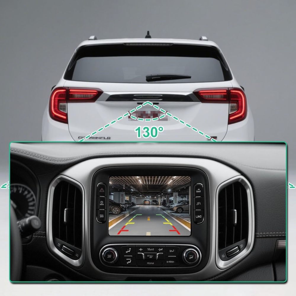 23188736 Rear View Camera Replacement for GMC Terrain 2018-2023, OE Backup Cam Replaces 2318-8736 by GreenYi