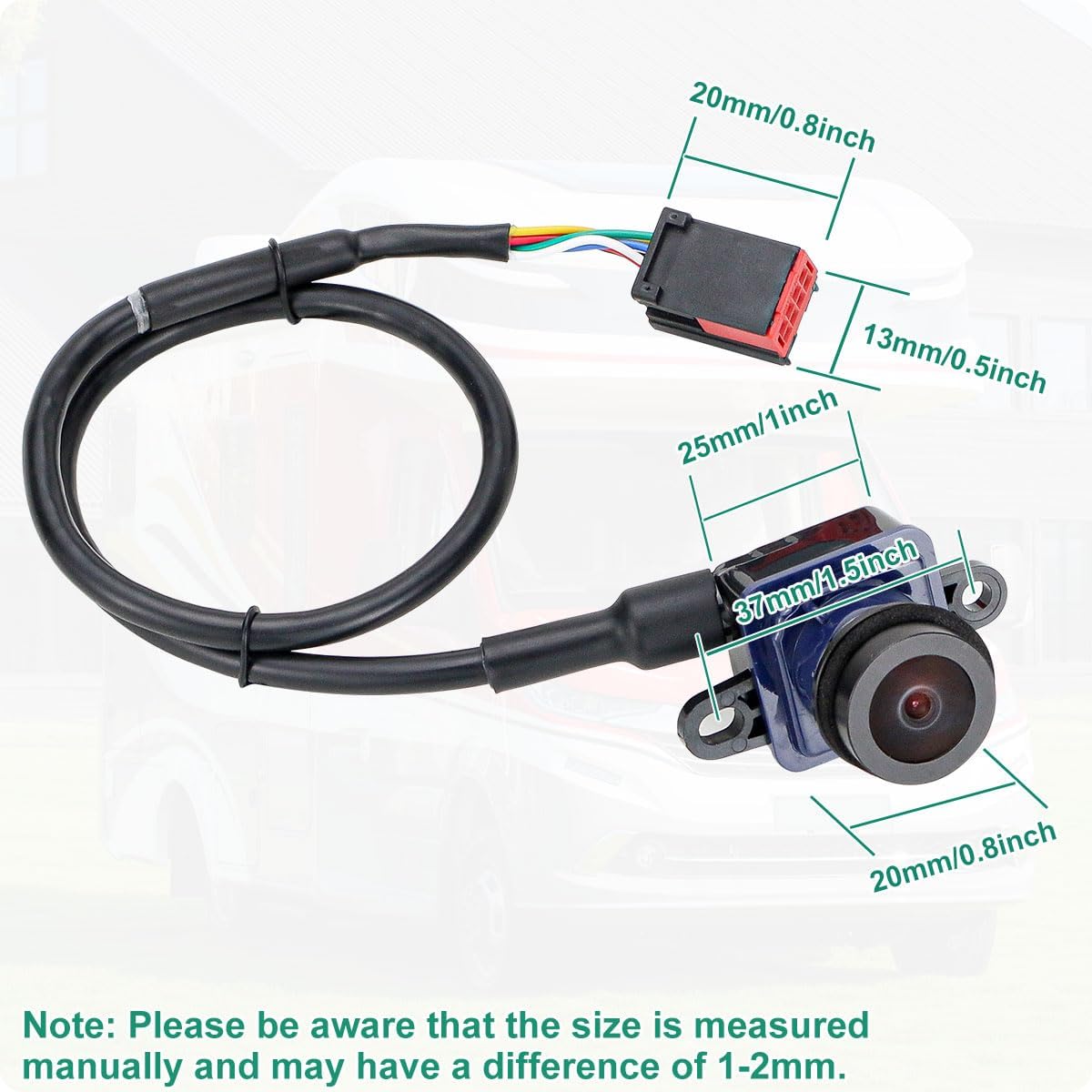 68284643AC Rear View Backup Camera Replacement for Ram Promaster
