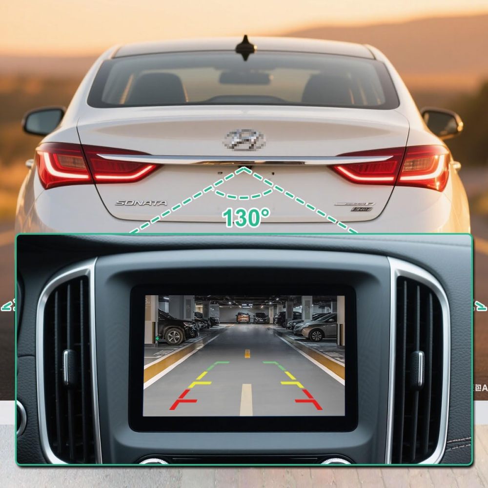 95760-4L011 Rear View Camera Replacement for Hyundai Solaris 2014, Hyundai Accent 2014 and Hyundai Sonata 2017, OE Backup Cam Replaces 957604L011 by GreenYi
