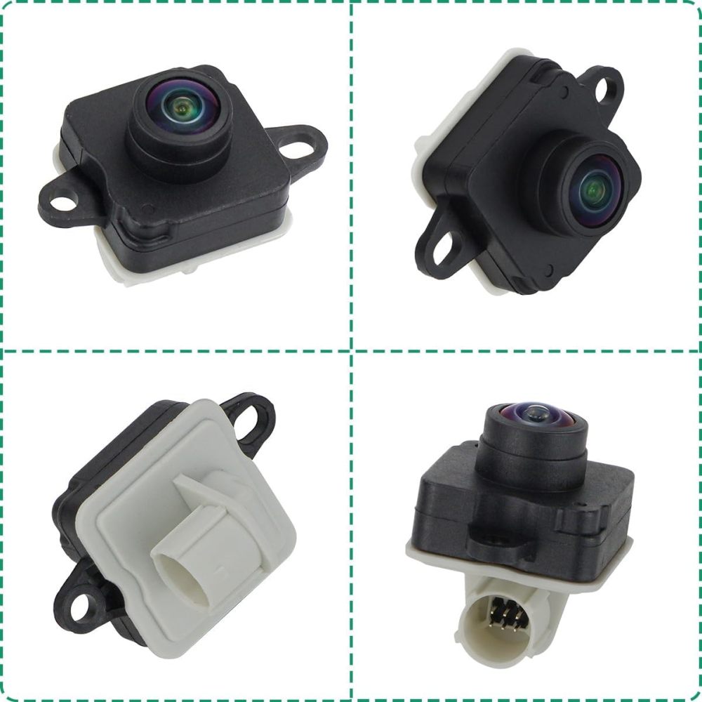 56038991AG Rear View Camera Replacement for Jeep Cherokee 2.4/3.2 2014-2018, OE Backup Cam Replaces 56038991AF, 56038991AC, 56038991AD, 56038991AE, 56038991AJ, 56038991AK by GreenYi