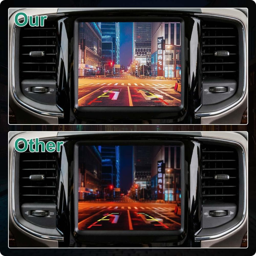 04672735AD Rear View Camera Replacement for Ram 2500 3500 6.4/6.7L 2019-2023, OE Backup Cam Replaces 04672735AB by GreenYi