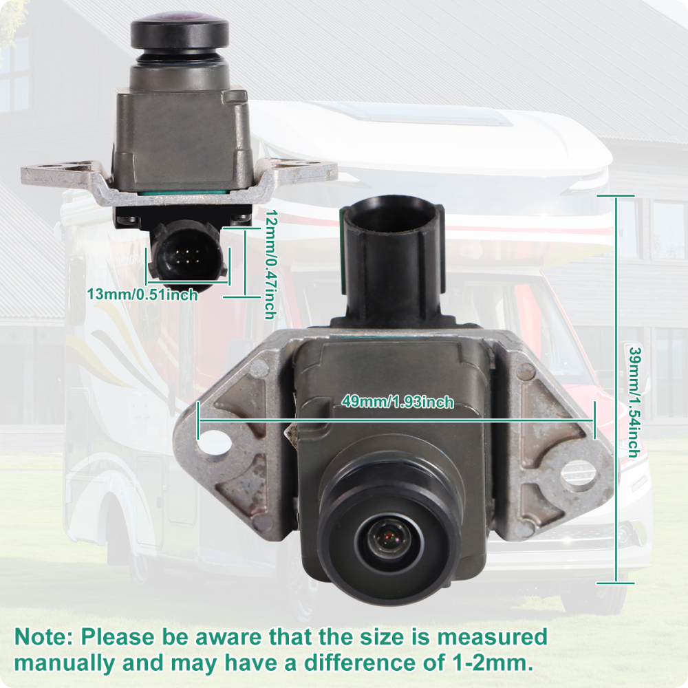 GreenYi OE Backup Camera (Part # 68137943AD) Fit for Jeep Grand Cherokee (2014 2015) - Replaces Part # 590-071 68137943AE 68137943AF 68137943AG 68137943AH 68375333AA
