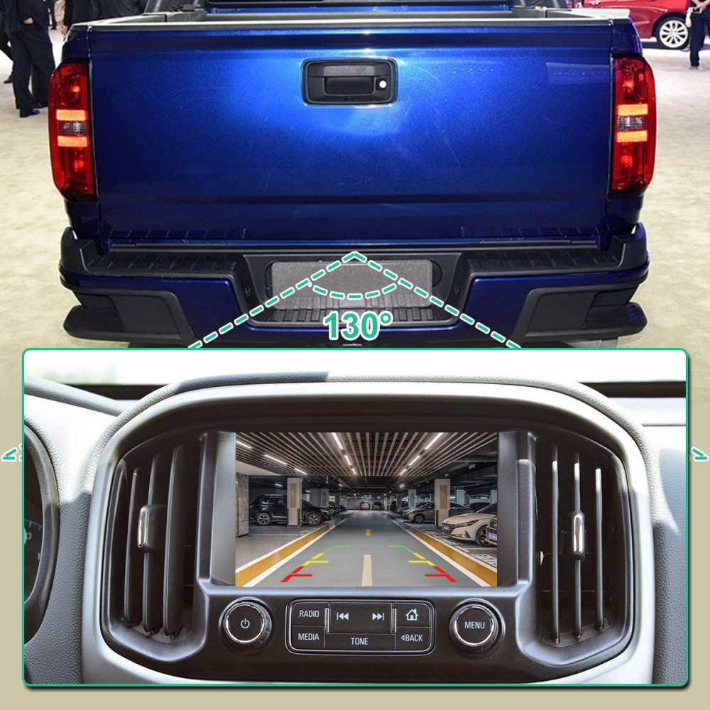 GreenYi OE Backup Camera (Part # 84143039) Fit for Chevrolet Colorado & GMC Canyon (2015-2021) - Replaces Part # 14900559 590106 GM1960103