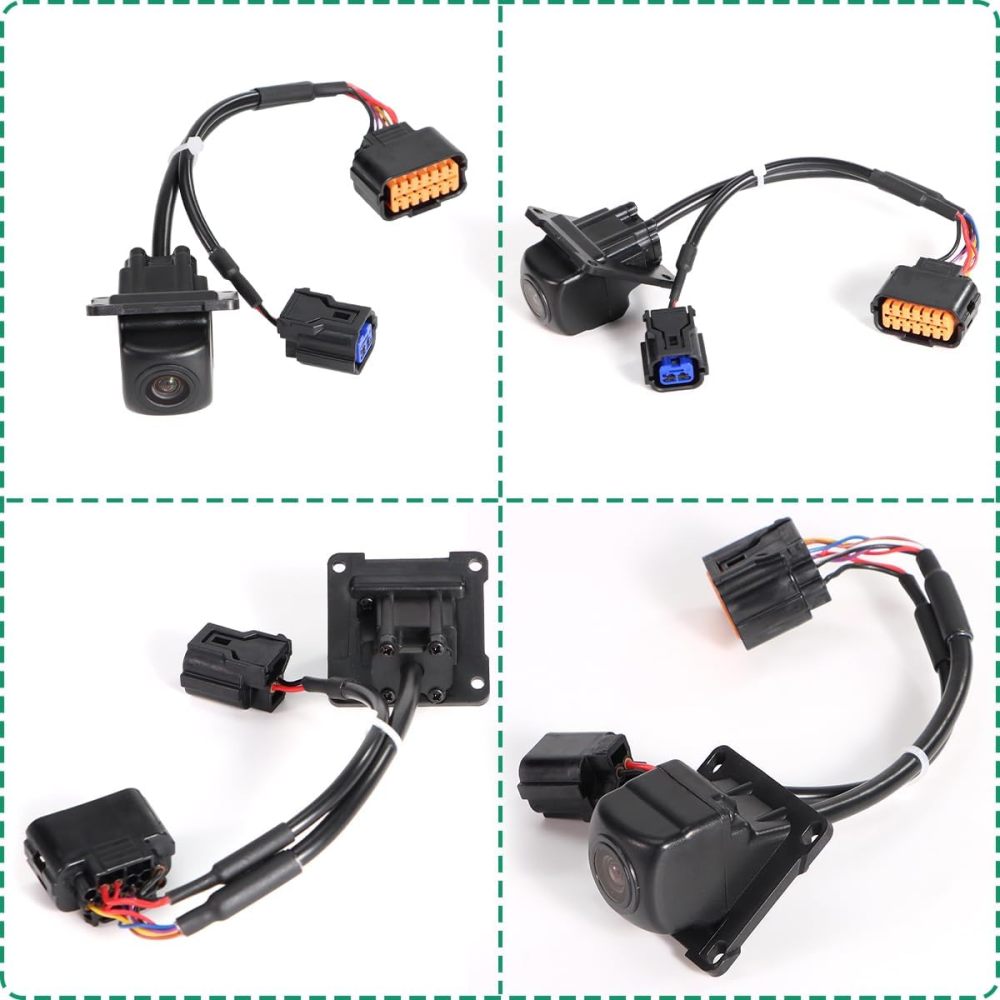 95760-E6201 OE Backup Camera Replacement for Hyundai Sonata 2015-2017, GreenYi Rear View Reverse Rear Park Assist Camera Replaces NO. 95760-C2101, 95760-E6200 95760-E6100