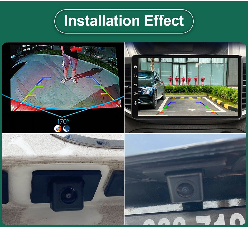 Full HD AHD 1080P Fisheye Lens Vehicle Reverse Backup Rear View Camera For Mazda 3 Mazda3 Axela BM Sedan 2014~2018