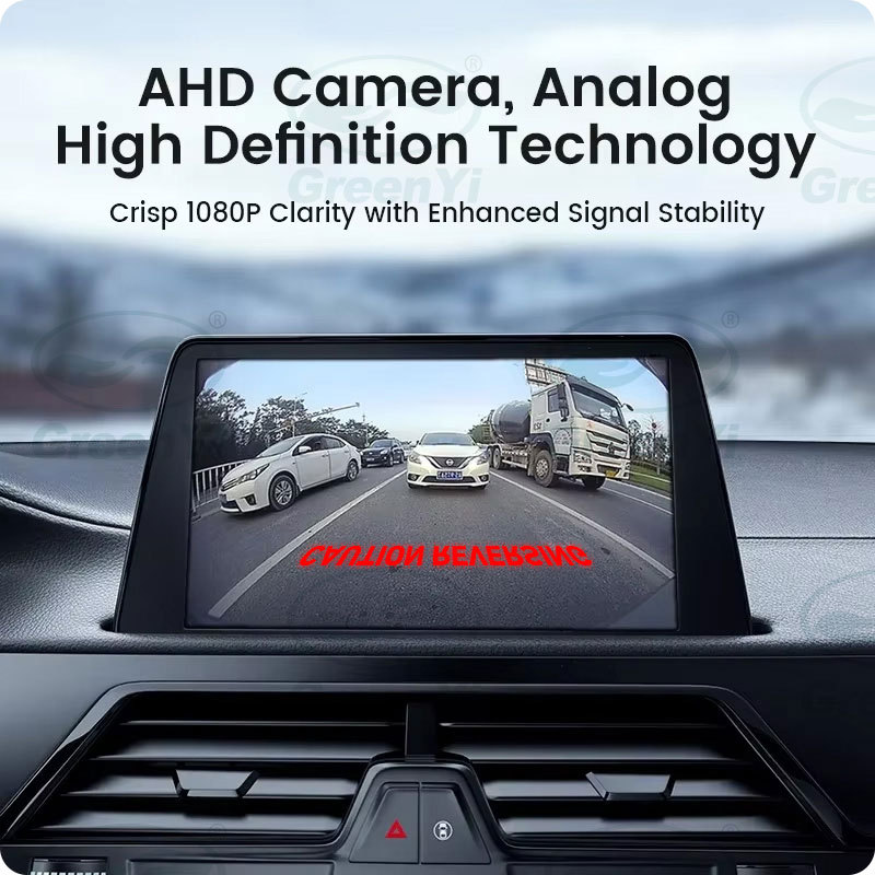 GreenYi AHD Laser Projection HD Car Rear View Camera 170° Fisheye Lens Full HD Night Vision Waterproof Universal Backup Camera