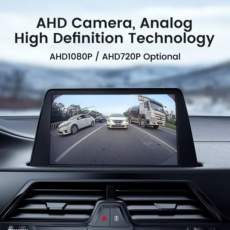 GreenYi AHD1080P Vehicle Car Rear View Camera 170° Fisheye Night Vision Waterproof Front Side Backup Universal Dynamic Optional