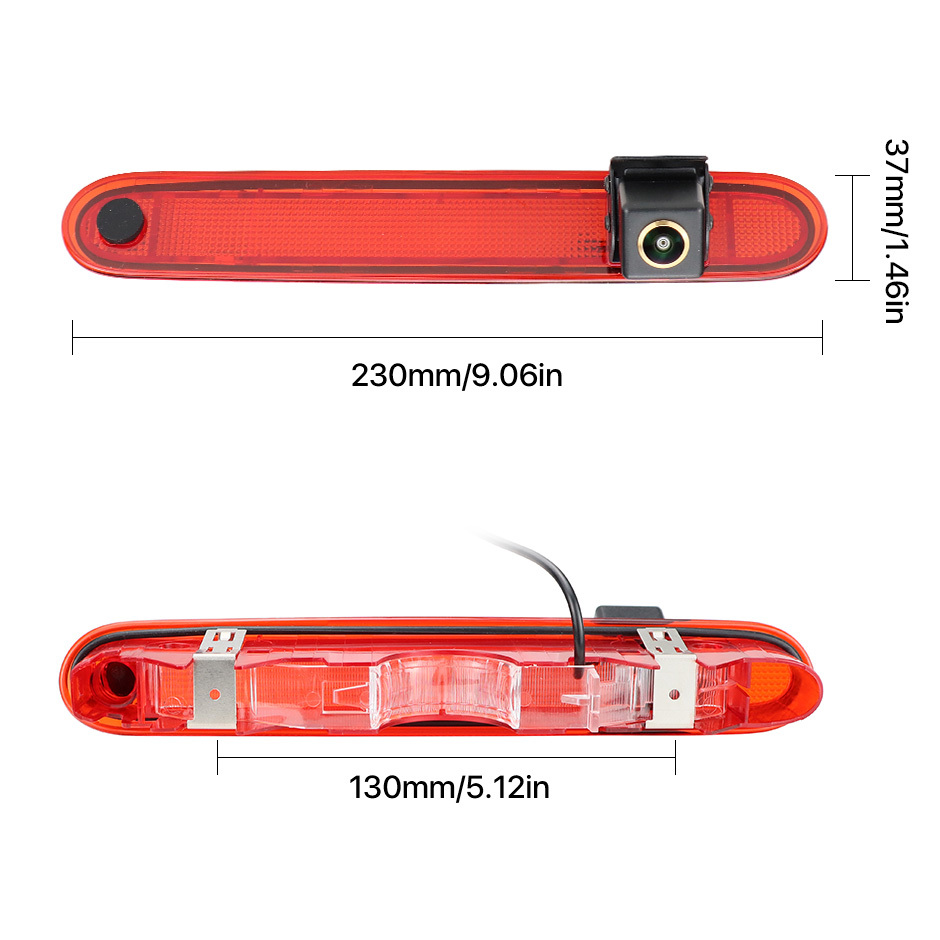 GreenYi AHD Brake Light Reverse Camera For Opel Renault Kangoo 2007-2021 Mercedes Benz Citan Tourer W415 Micro Camper 2012-2021