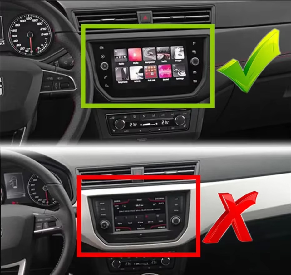 GreenYi Dynamic Trajectory Canbus Data Car Original Canbus Data Reverse Backup Camera For Seat Ibiza 5F 6F KJ1 leon 2015~2024