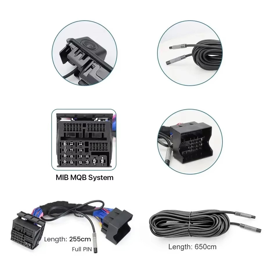 GreenYi Dynamic Trajectory Canbus Data Car Original Canbus Data Reverse Backup Camera For Seat Ibiza 5F 6F KJ1 leon 2015~2024