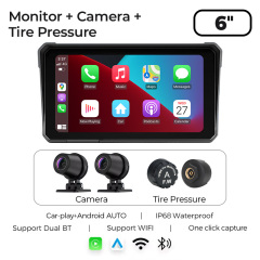 Monitor+Camera+Wire Control(GPS)+Tire Pressure