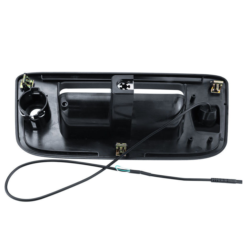 Tailgate Handle Backup Camera Compatible with 2007-2014 Chevy Silverado GMC Sierra 1500 2500 3500 HD with Waterproof Rear View Camera with Keyhole, Tailgate Handle Backup Kit Replaces# 22755304