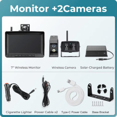 Monitor with 2camera