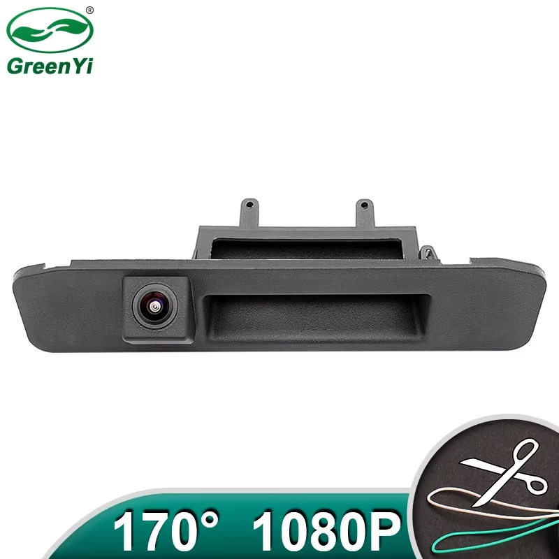 HD AHD 1080P Vehicle Rear View Trunk Handle Camera For Mercedes Benz ML A180 A200 A260 GLA GLC GLE CLK X166 W166 Vito Viano W447