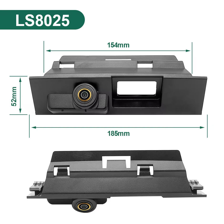 AHD 1080P Vehicle Dynamic Trajectory Car Trunk Handle Rear View Camera For Ford Mondeo MK3 MK4 MK5 S-Max 2014-2018 Android DVD