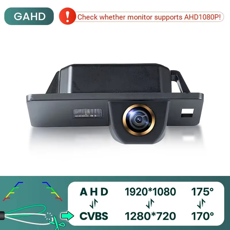 Ownice for AUDI A1 A4 (B8) A5 S5 Q5 TT / PASSAT R36 170° HD 1080P Car Rear View Camera Night Vision Reverse Reversing 4 pin AHD