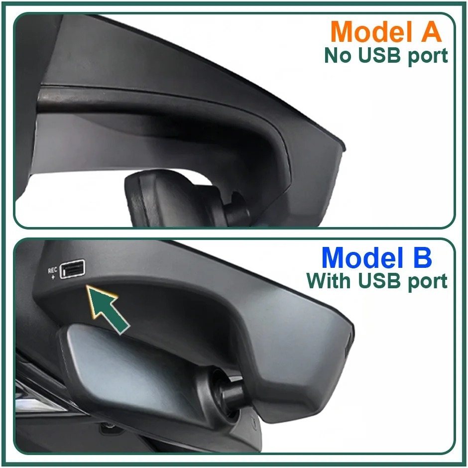 Plug and Play Hidden 4K Dash Cam Car DVR Front Rear Camera For Audi Q4 Q5 E-tron E tron 2021-2025 Support WiFi Phone App