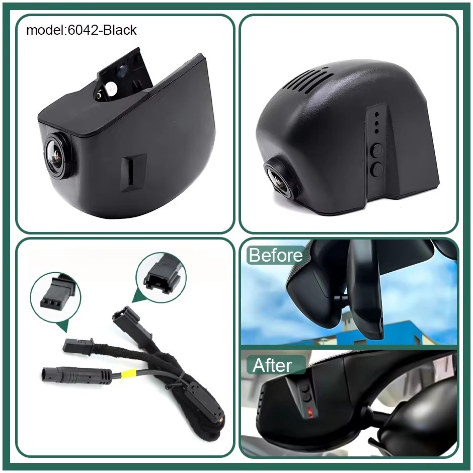 Plug and Play Hidden 4K Dash Cam Car DVR Front/Rear Camera For A1 A3 A4 A5 A6 A7 A8 Q1 Q3 Q5 Q7 TT 2004-2012