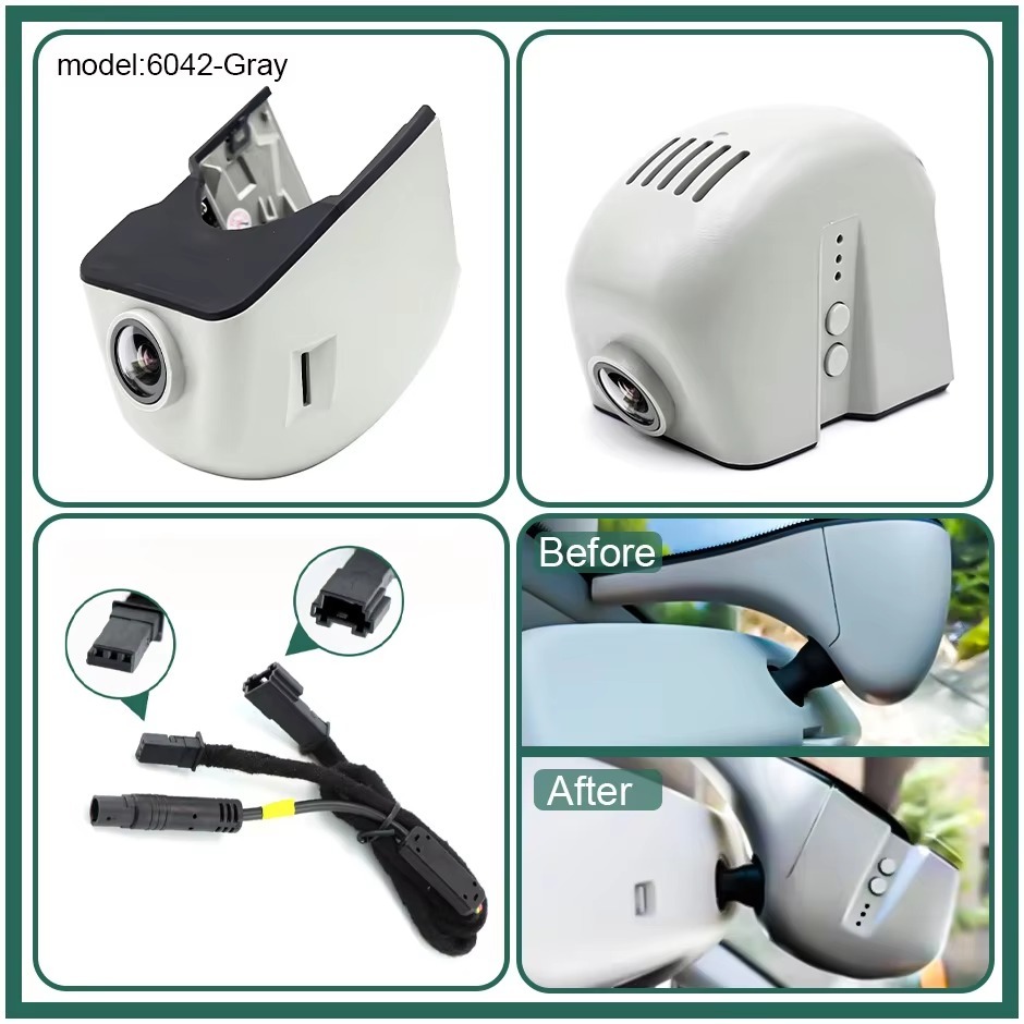 Plug and Play Hidden 4K Dash Cam Car DVR Front/Rear Camera For A1 A3 A4 A5 A6 A7 A8 Q1 Q3 Q5 Q7 TT 2004-2012