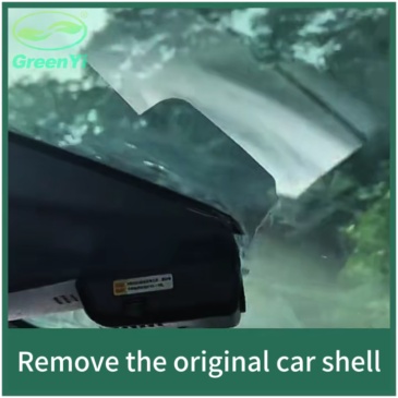 GreenYi Plug and Play Hidden 2K 4K WiFi Dash Cam for Ford Mondeo Low-end 2015-2020 Front Rear DVR Camera
