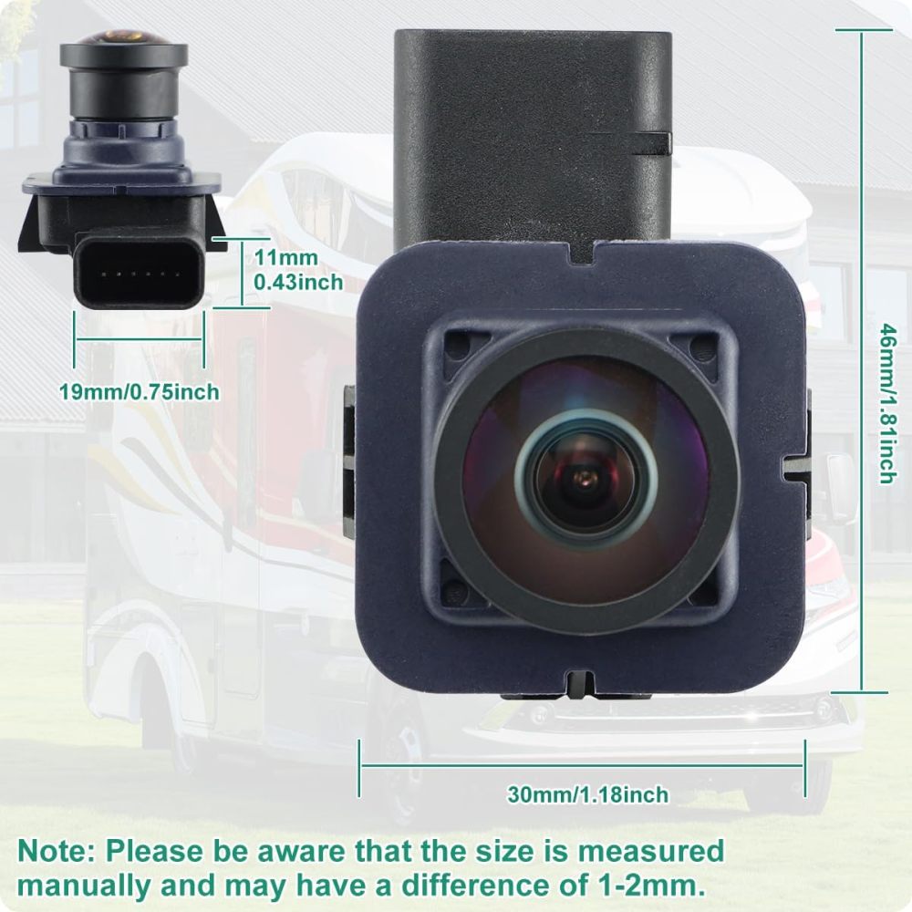 CK4Z-19G490-A Rear View Backup Camera Compatible with Ford Transit 150 250 350 350HD 2015-2017, Transit Cargo Van 2018-2019 - Replace# CK4Z19G490A by GreenYi