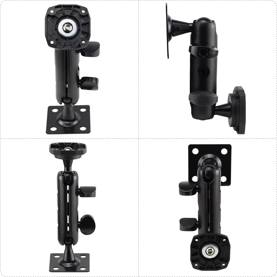 GreenYi Car 180° Can Rotate Suitable Metal Bracket for Car Desktop 7inch 8inch 9inch 10inch Monitor