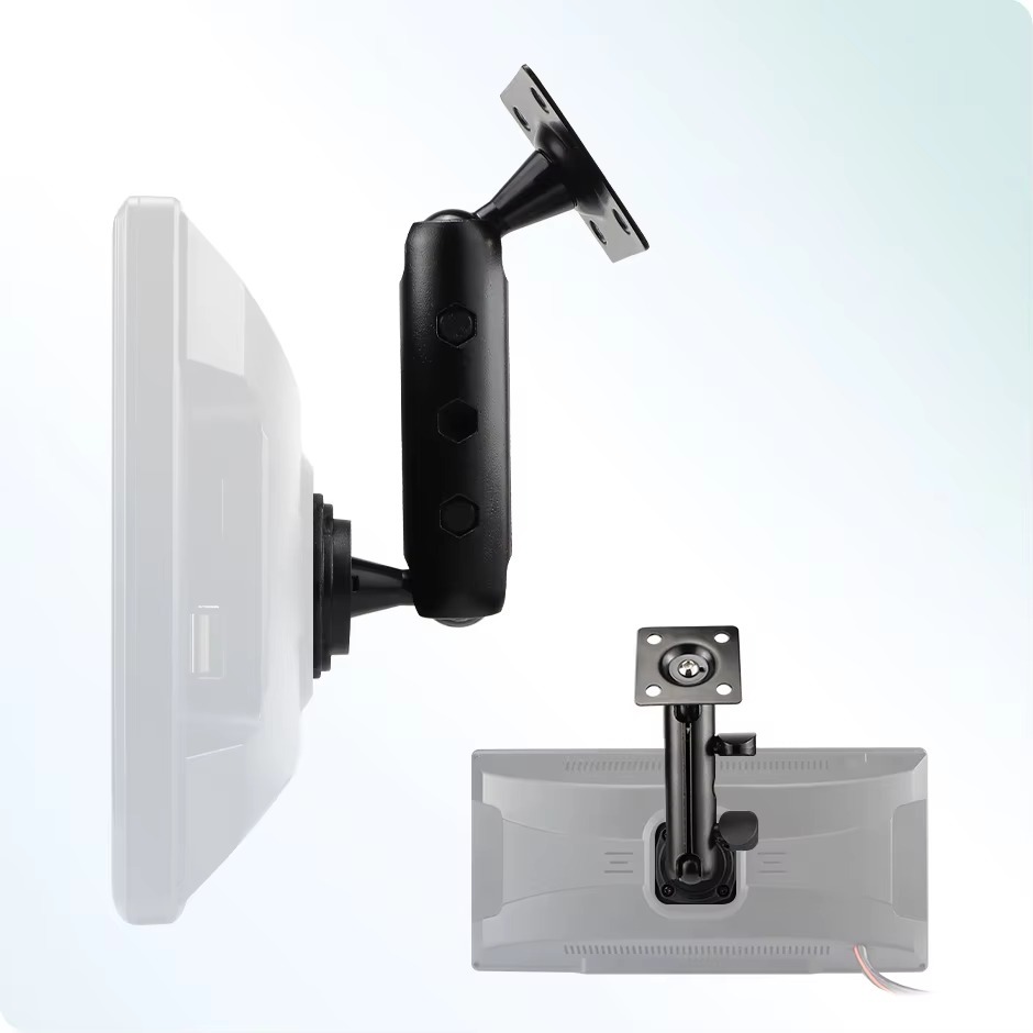 GreenYi Car 180° Can Rotate Suitable Metal Bracket for Car Desktop 7inch 8inch 9inch 10inch Monitor