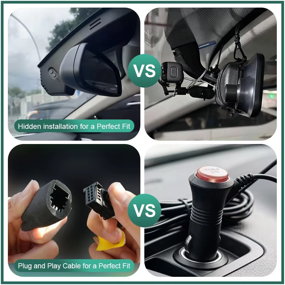 Peugeot 4008 5008 508L hidden dash cam detail 6
