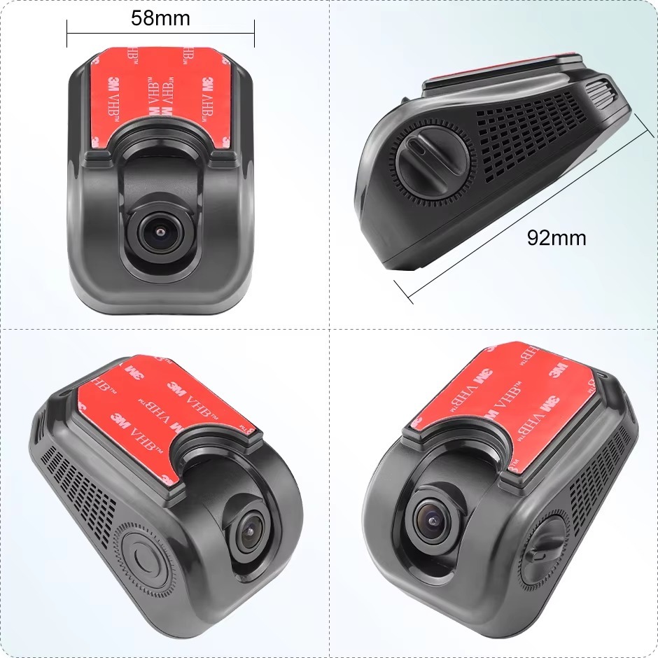 GreenYi AHD1080 Universal Car Windshield Front View Camera High Definition Starlight Night Vision Adjustable Angle For Bus Truck
