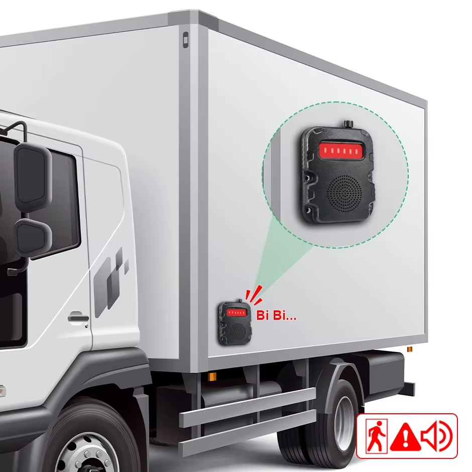 GreenYi Volume Adjustable Blind Spot Radar BSD Alarm Speaker Fit For Truck Bus Car Pedestrians Detection DVR Recorder Monitor