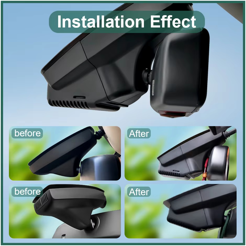 Plug and Play Hidden 4K Dash Cam Car DVR Front Rear Camera For BMW X1 X3 E81 E82 E87 E88 E90 E91 E92 E93 E60 E61 E65 E66 E84 E70
