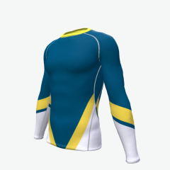 custom sublimated long sleeve jiu jitsu rash guard
