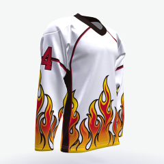 100% polyester custom colors practice hockey jersey