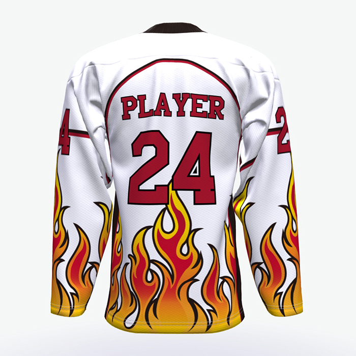 100% polyester custom colors practice hockey jersey