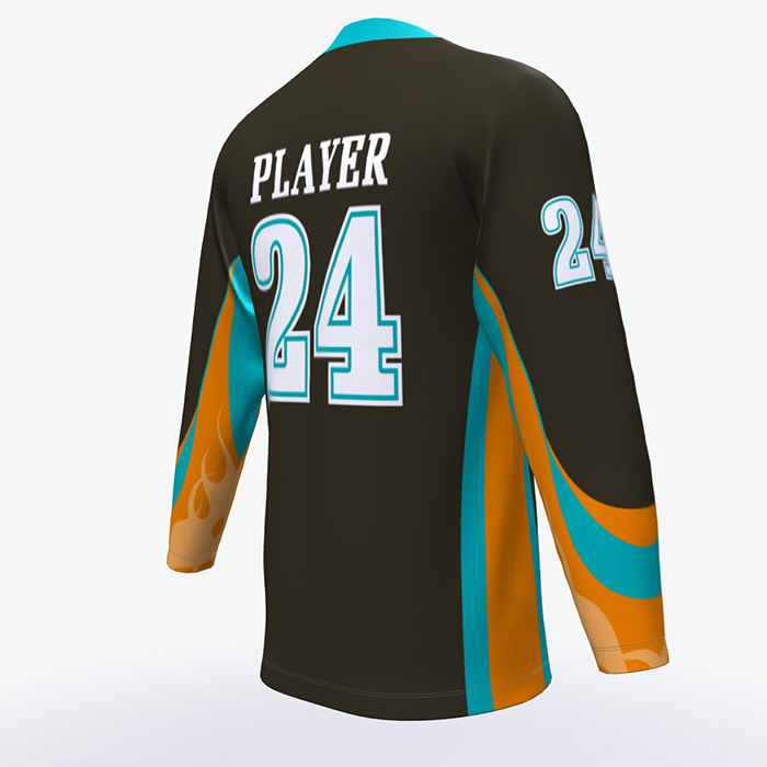 top qualiti sublim field ice hockey jersey
