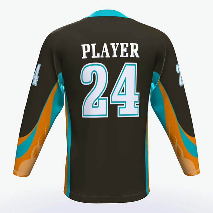 top qualiti sublim field ice hockey jersey