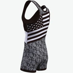 high quality digital print wrestling singlet for youth