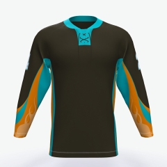 top qualiti sublim field ice hockey jersey