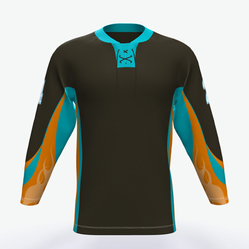 top qualiti sublim field ice hockey jersey