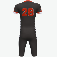 sublimated design american football uniform