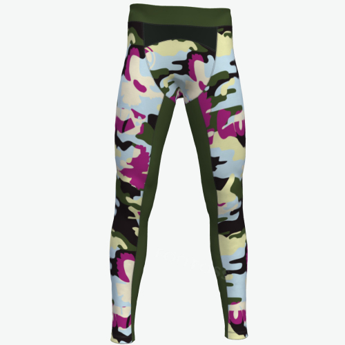 mens camouflage compression leggings