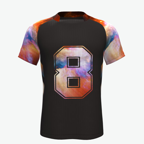 digital printing polyester rugby jersey