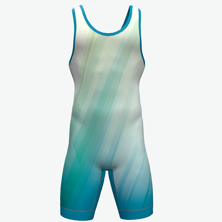 custom colorful wrestling singlets