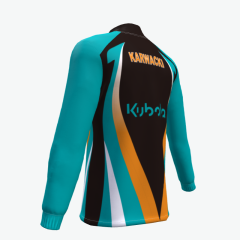 full sublimated 1/4 zip jacket